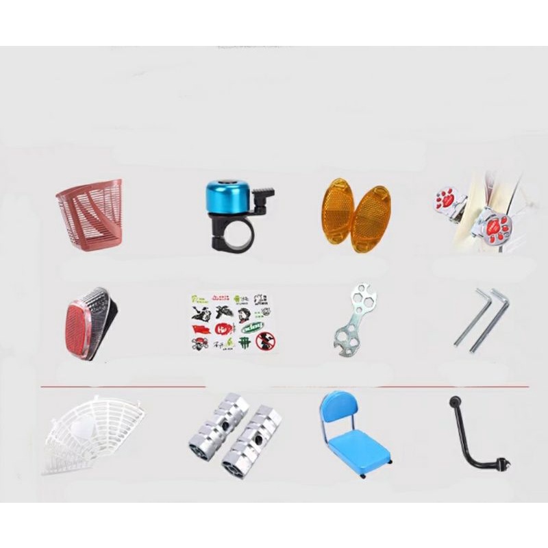 XE ĐẠP MINI NỮ CAO CẤP TIỆN LỢI CHO MẸ & BÉ