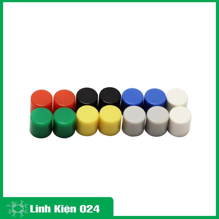 Vỏ nút nhấn A56 6x6mm 4 chân màu ngẫu nhiên