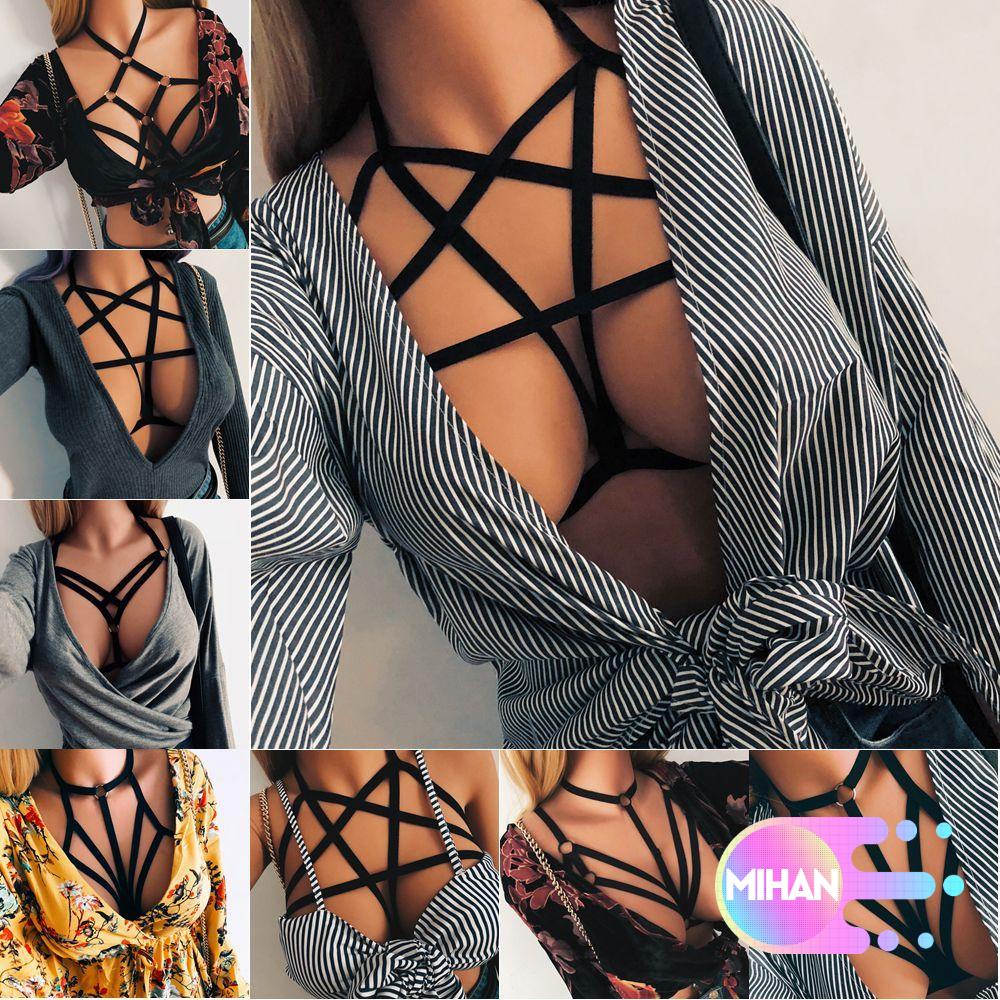 Áo lót nâng ngực có dây đeo chéo mẫu mới MIHAN1 dành cho nữ
