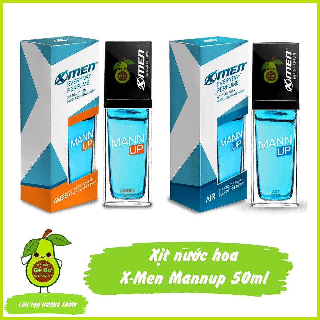 XỊT NƯỚC HOA MANNUP 50ML