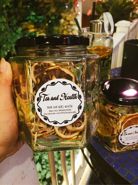 100G Trà Sả Chanh Dứa HSD : 12/3/2020
