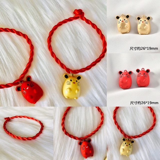 Vòng tay may mắn hình chuột