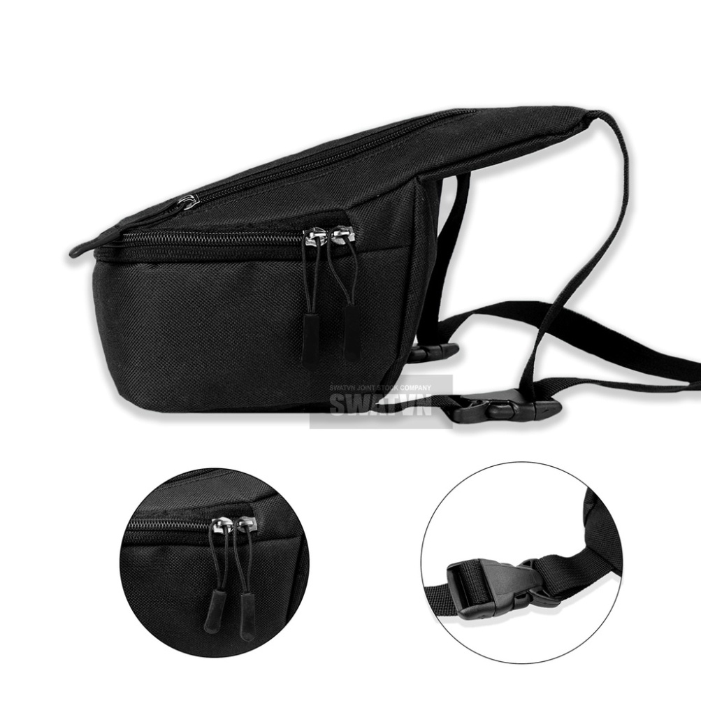 Túi Chạy Grab - Túi Treo Đầu Xe Máy Cảm Ứng Được Điện Thoại - Xem Bản Đồ, Có Lỗ Dây Sạc