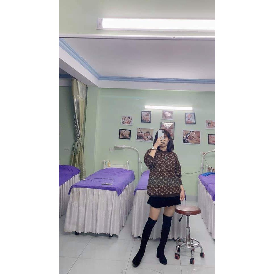 Áo Len Lông Quảng Châu dáng rộng