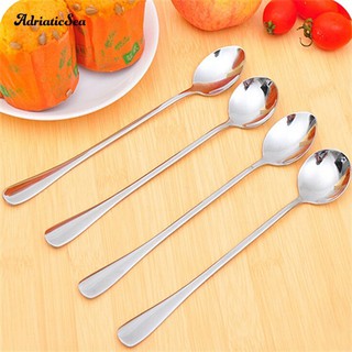 Muỗng inox không gỉ cán dài tiện dụng