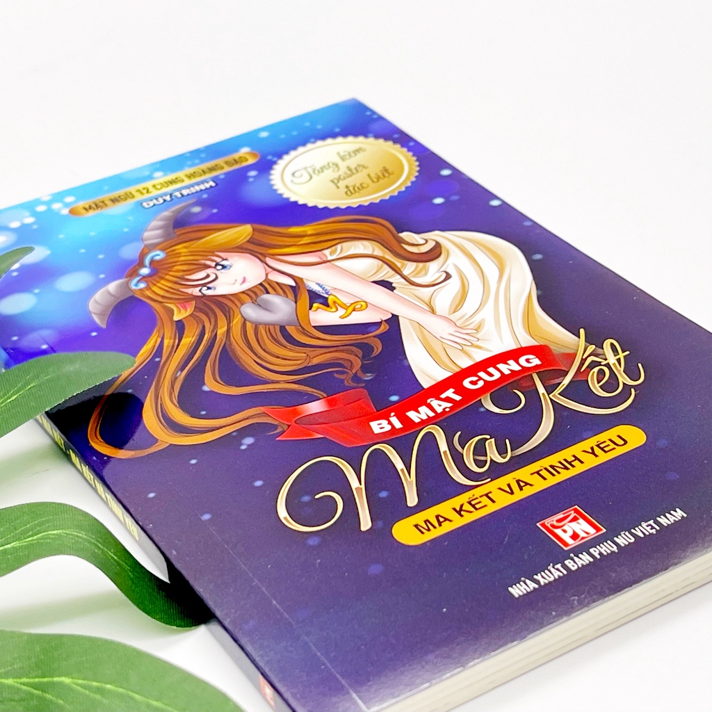 Sách - Mật Ngữ 12 Cung Hoàng Đạo - Giải mã 12 chòm sao - Bí Mật Cung Ma Kết - Ma Kết Và Tình Yêu (Bìa Mềm)