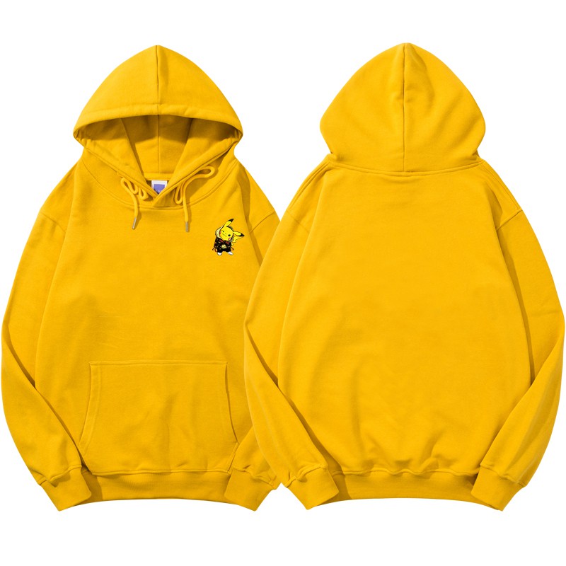 Áo Hoodie Họa Tiết Hoạt Hình Pikachu Dễ Thương Cho Bé Trai