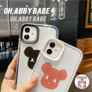 Ốp Điện Thoại TPU Mềm Trong Suốt Chống Sốc In Hình Kaws 3 Trong 1 Thời Trang Cho Iphone 13 12 11 Pro Max XR 8 7 Plus