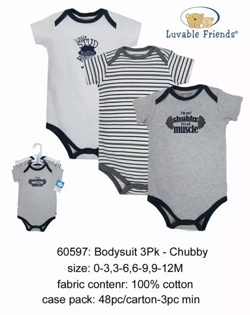 Set 3 body Hudson baby