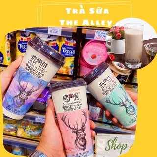 Trà Sữa The Alley - Trà Sữa Uống Liền 123g - vị Ô Long, Matcha và Đường Đen - Shop Mẹ Bắp [HSD 08/2023]