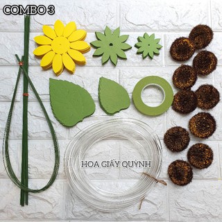 SÉT HOA HƯỚNG DƯƠNG CẮT SẴN