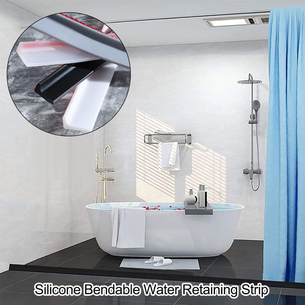 Viền Chặn Nước Bằng Silicone Tiện Dụng Cho Nhà Tắm