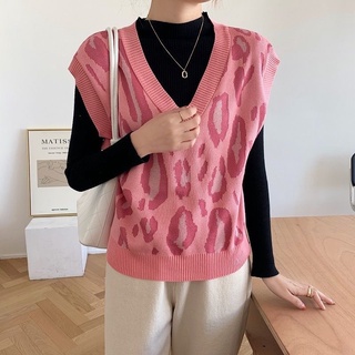 🎉🎉Áo gile len nữ phong cách ulzzang Hàn Quốc họa tiết kẻ ziczac siêu xinh xu hướng thời trang thu đông_M7 🎉🎉