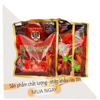 Kẹo sâm đỏ Hàn Quốc có đường 200gr chính hãng giúp giảm cân, dinh dưỡng, chống lão hóa Golovinshop