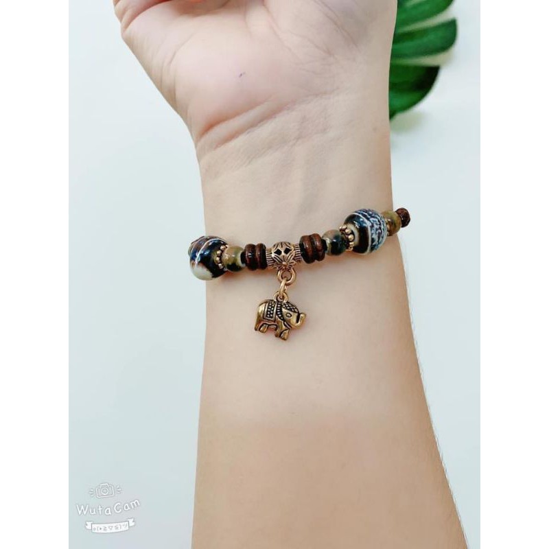 Vòng tay voi phong thủy may mắn