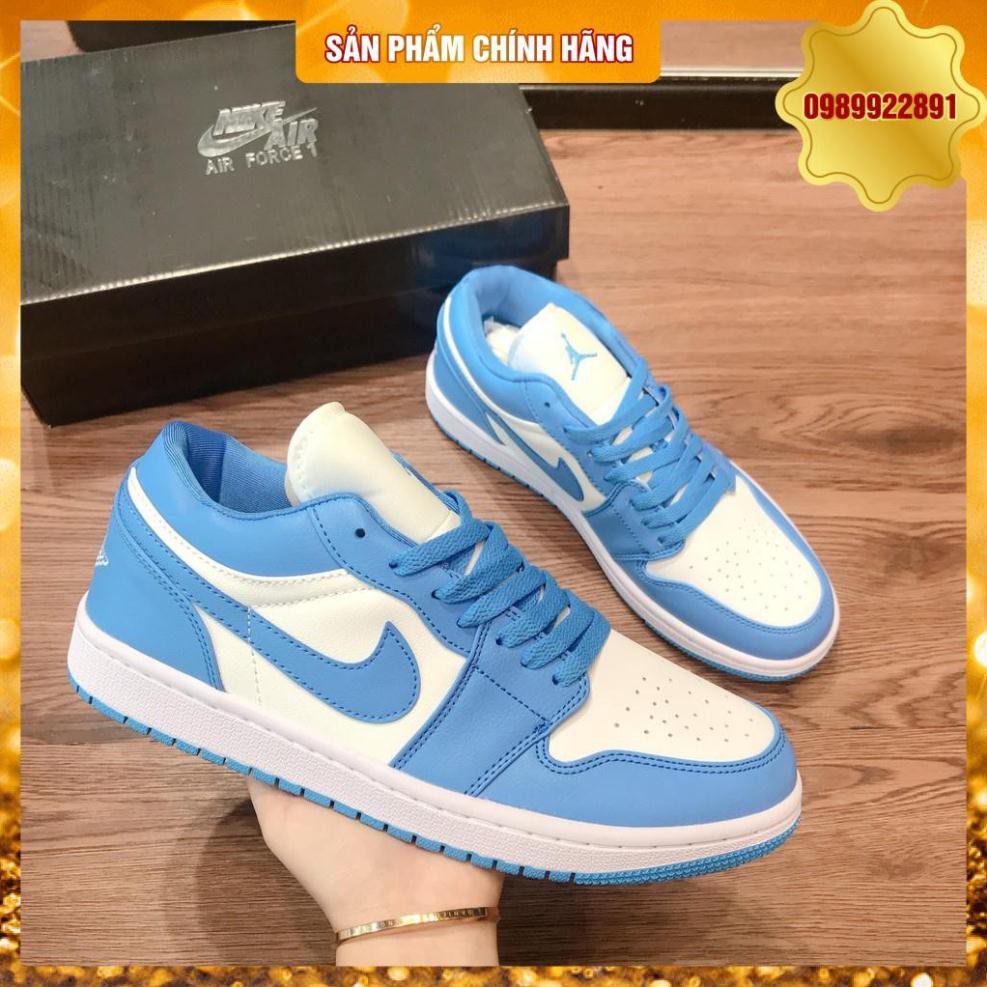 [Full Box] Giày thể thao Jodan xanh dương thấp 1 vnxk :