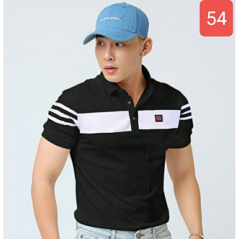 Áo thun nam cổ bẻ vải cotton cao cấp