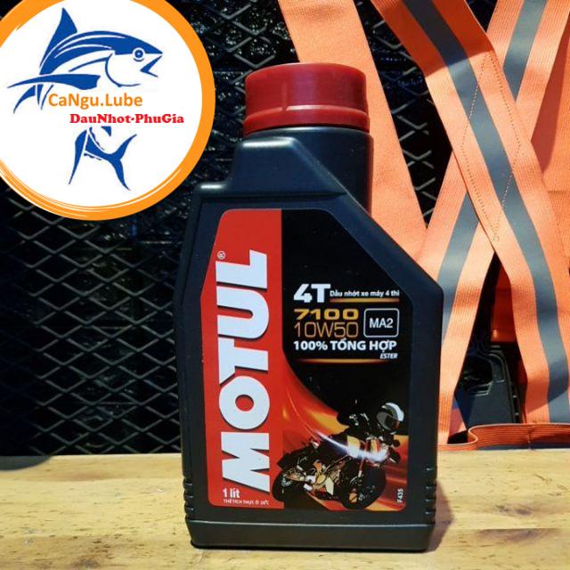 Nhớt motul 7100 10W50, nhớt cao cấp 100% tổng hợp