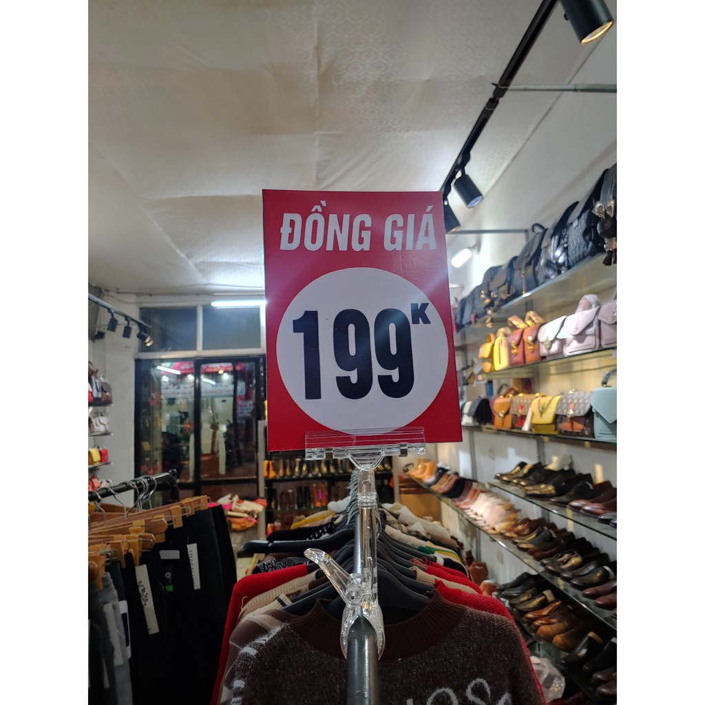 BIỂN GHI ĐỒNG GIÁ 99K, ĐỒNG GIÁ 199K, BIỂN TRẮNG SHOP TỰ GHI GIÁ .