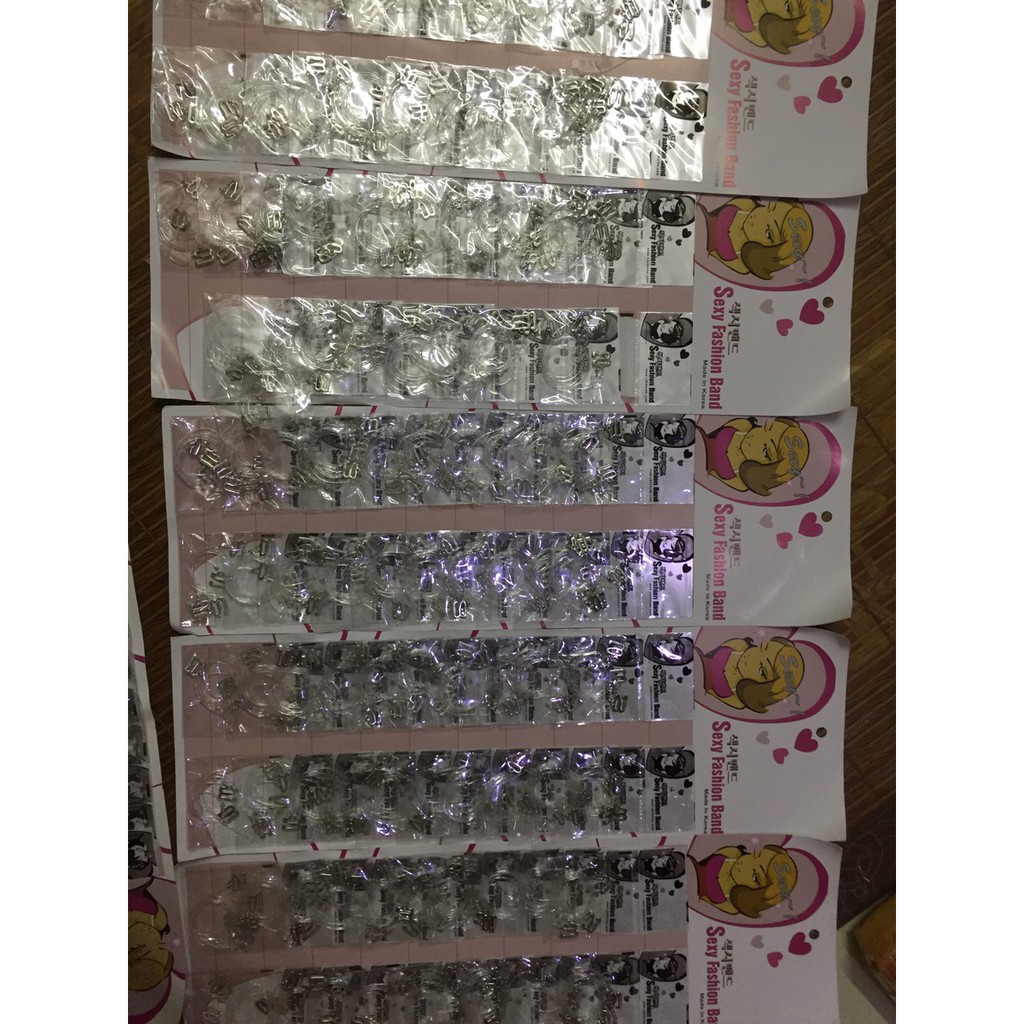 Bộ 2 dây áo lót quai trong suốt Sexy Fashion Band loại đẹp móc kim loại