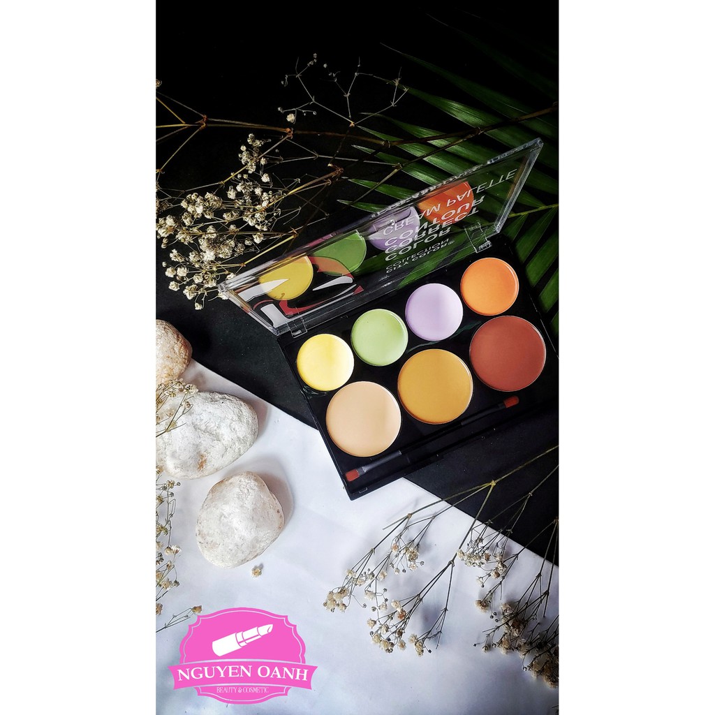 Bảng Kem Tạo Khối Che Khuyết Điểm City Color Contour & Correct Cream Palette 🌹