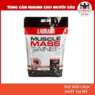 Tặng Shaker Sữa Tăng Cân Nhanh Muscle Mass Gainer Labrada 12 Lbs 5.4kg Cho