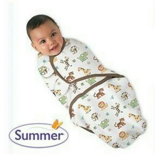 Ủ kén sơ sinh 100% cotton swaddle me summer cho bé