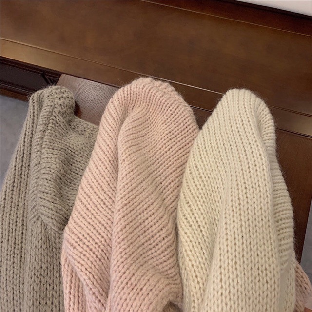 Áo khoác cardigan len dày 3 màu