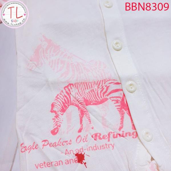 Thời trang trẻ em - Bodysuit thun lửng cho bé hình ngựa vằn  - Quần áo bé trai - Bộ bé trai - Quần áo bé gái - Bộ bé gái
