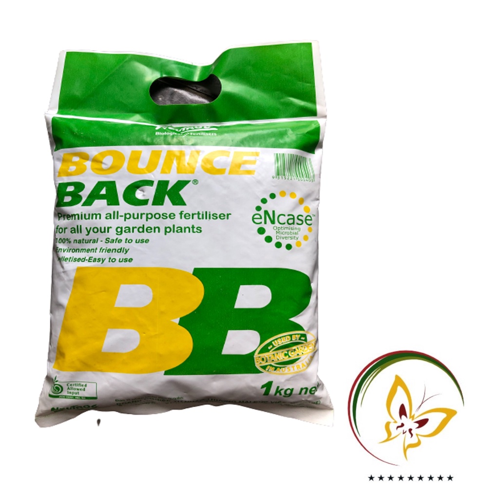 Phân Hữu Cơ Đậm Đặc Dạng Viên Bounce Back - #168# 1kg