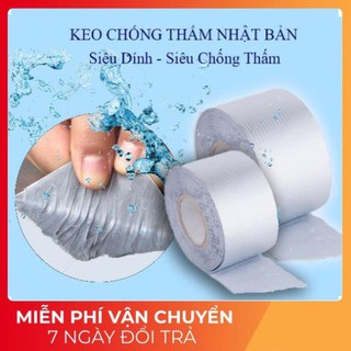 Cuộn keo dán chống thấm butyl loại rộng 5cm