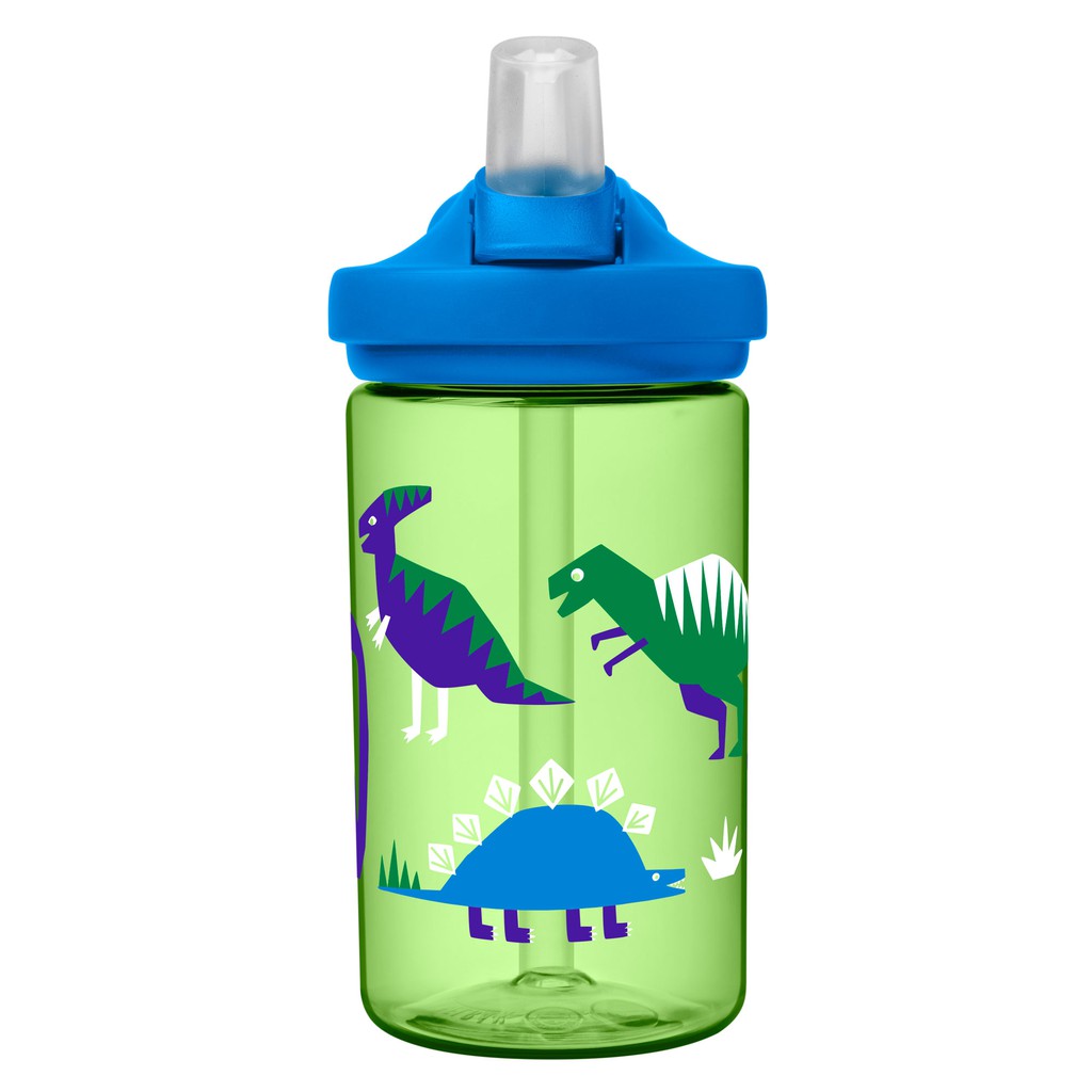 [CHÍNH HÃNG] Bình Nước Trẻ Em Camelbak Eddy+ Kids 400ml - Khủng Long Vui Nhộn Hip Dino