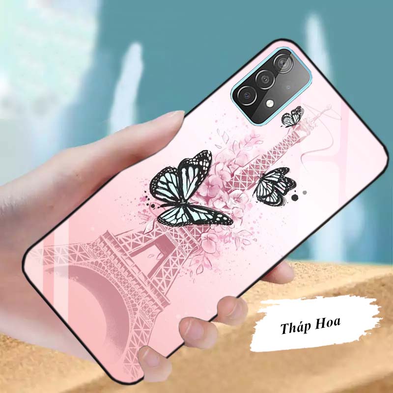 Ốp OPPO A16, A52, A92 Lưng Kính Cường Lực Cao Cấp Mới Nhất