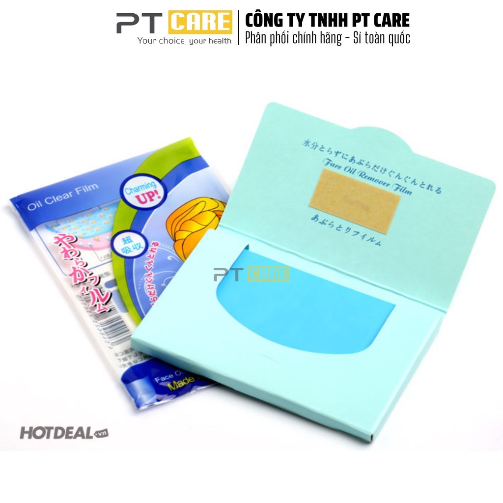 PT CARE | Phim Thấm Dầu Jomi 70 Tờ/Gói Oil Clear Film