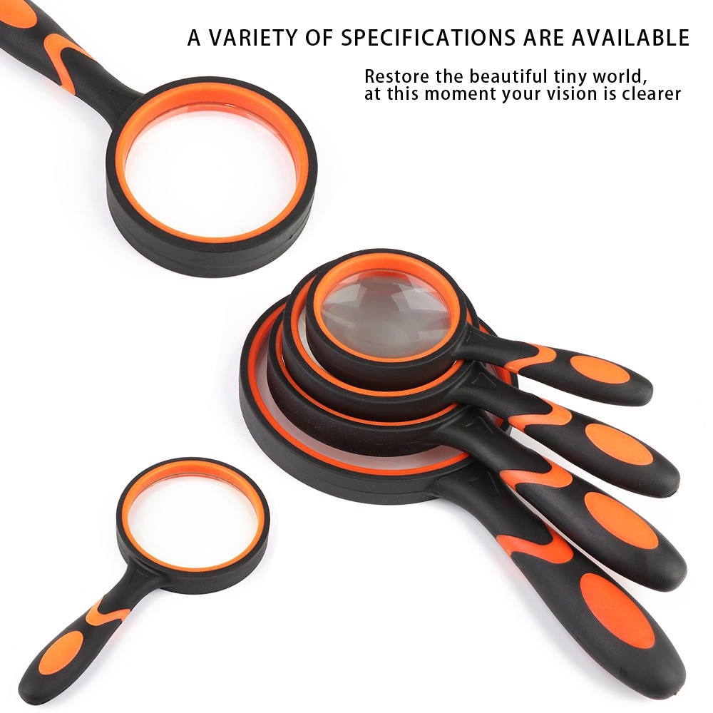 Kính lúp đọc sách chuyên dụng đa năng 50 / 65 / 75 / 100mm