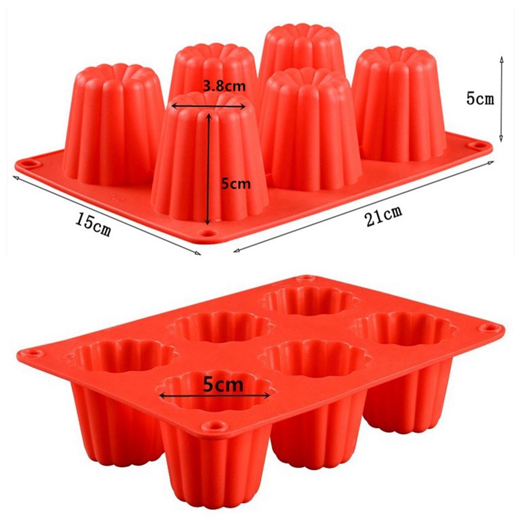 AUGUSTINA Khuôn Silicone Tạo Hình Làm Bánh Kẹo Hình Cây Kẹo 3D
