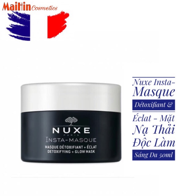 Nuxe Insta-Masque Détoxifiant & Éclat - Mặt Nạ Thải Độc Làm Sáng Da 50ml