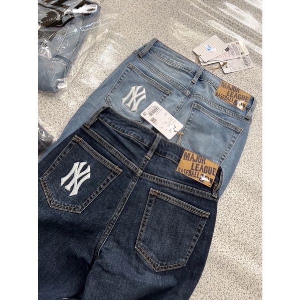 Quần jean skinny midrise nữ lưng vừa chất jean co giãn M.I.B-hàng xuất