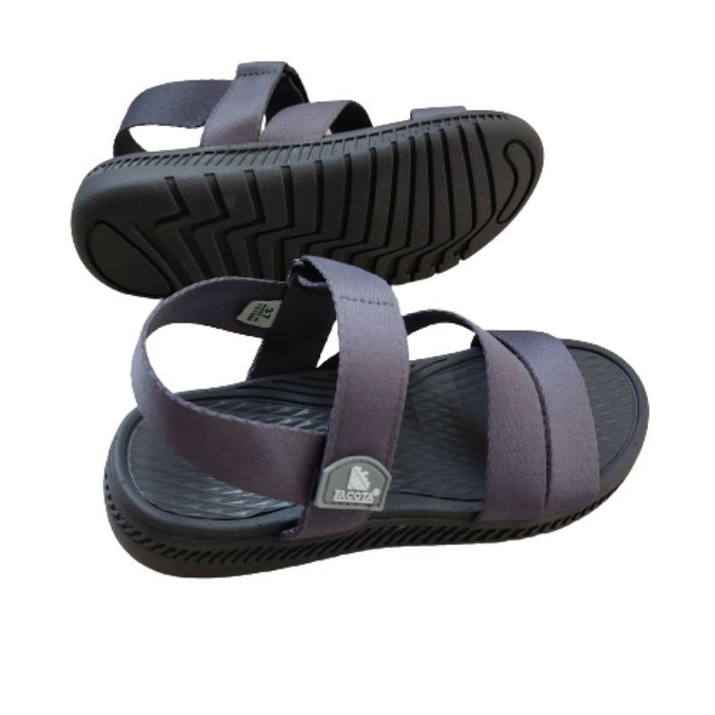 Giày sandal nam nữ FACOTA Xám quai dù, đi học [Freeship]