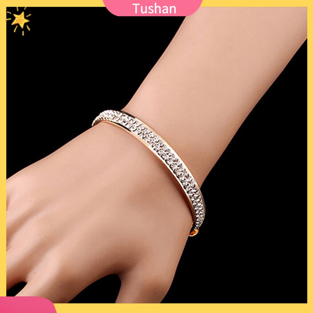 Vòng tay 2 dây đính đá nữ tính