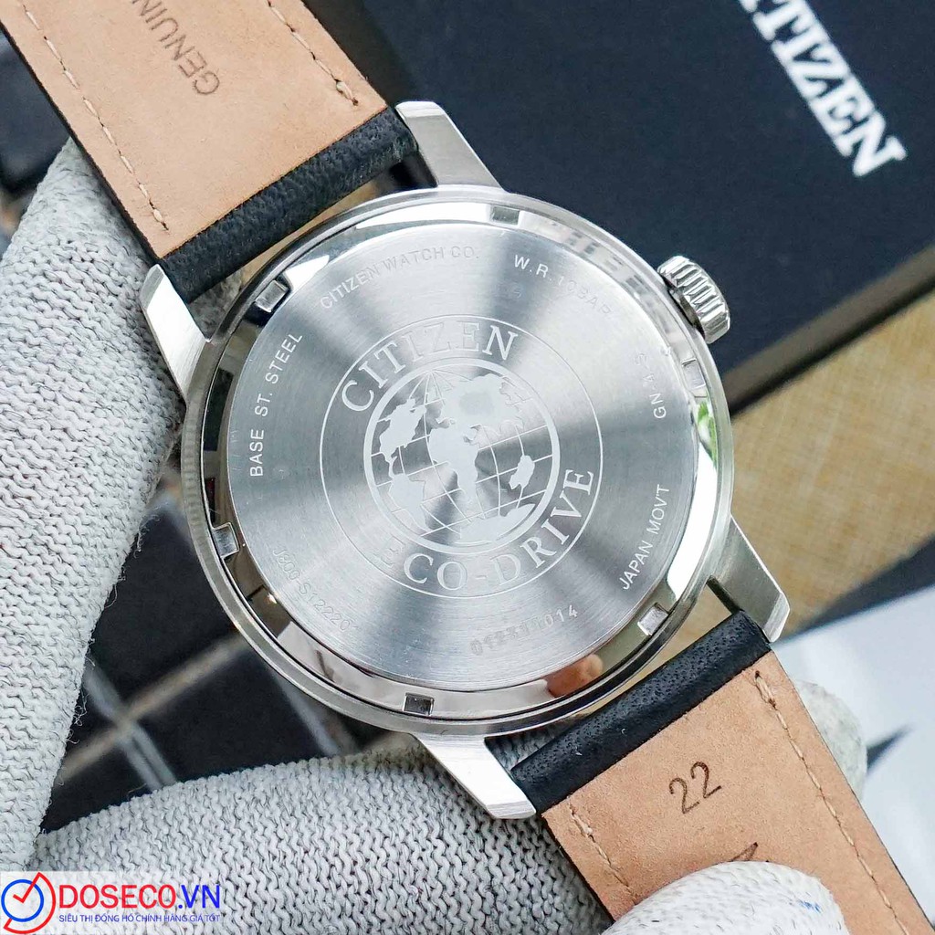 Đồng Hồ Nam Chính Hãng Citizen Eco-drive AW0077-19L Cơ Automatic Dây Da Cao Cấp,Thép Chống Gỉ Cao Cấp 316L CTZ50
