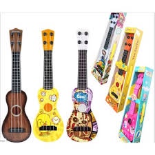 Đàn Ukulele đồ chơi dành cho trẻ em tập làm quen với âm nhạc