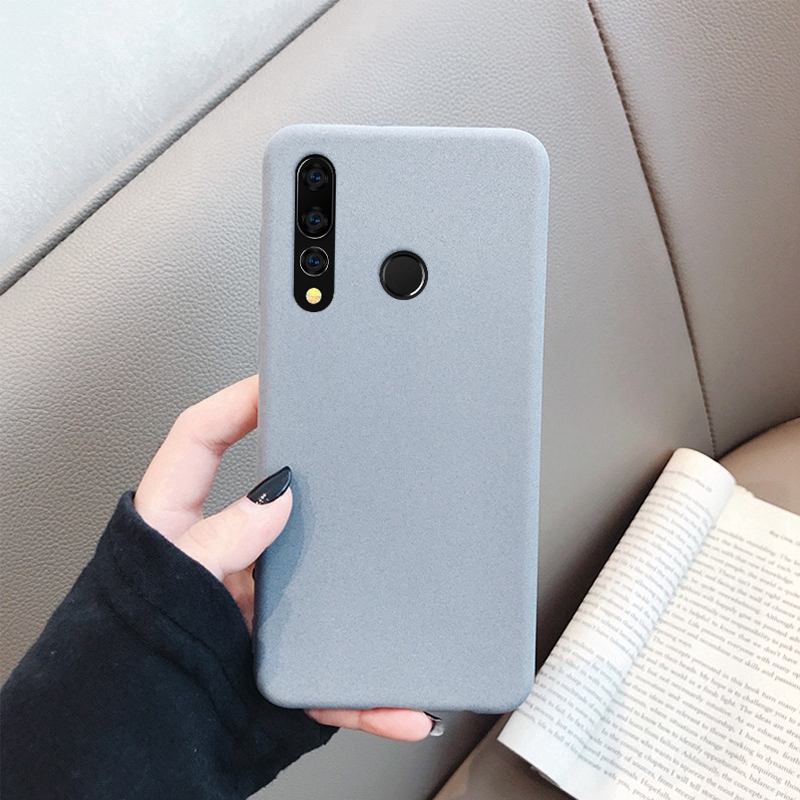 Ốp điện thoại mềm nhám chống dấu vân tay thời trang cho Huawei Nova 4e 4 3 3i 3e 2i