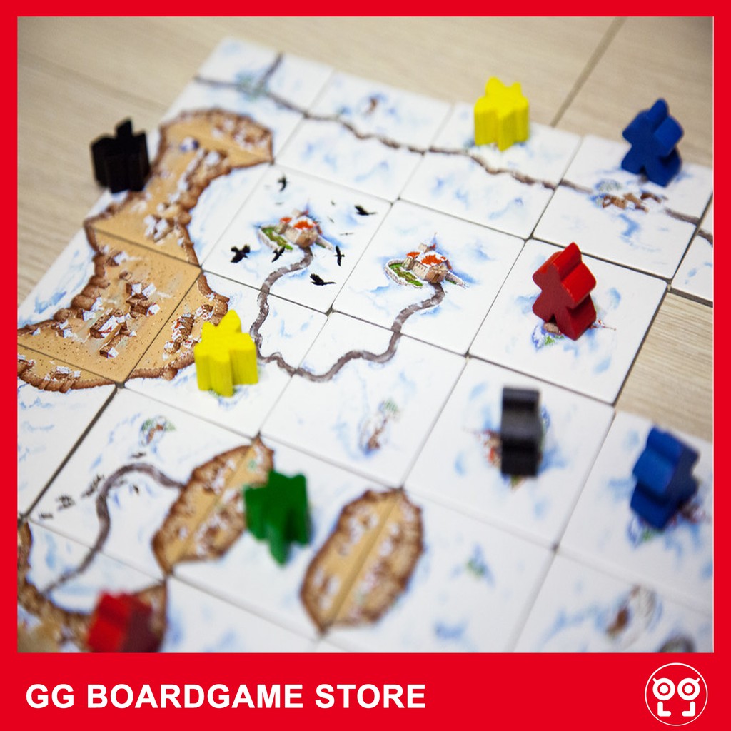 Carcassonne Winter - Vùng đất trù phú mùa đông bản tiếng Anh