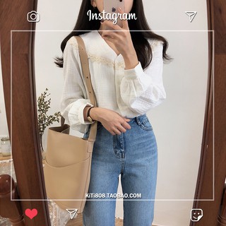 (ORDER) Áo sơ mi cổ ren dễ thương