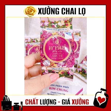 Kem Dưỡng Da ❤ TOP GIÁ RẺ ❤ Kem AC Thái Arché pearl cream, nguyên liệu, công thức làm kem trộn trắng da body