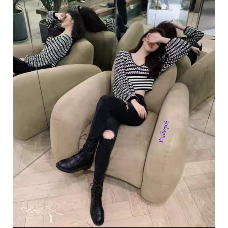 Quần Jean, baggy đen, cạp cao, bó sát skiny, rách đùi phong cách trend 2021 | BigBuy360 - bigbuy360.vn