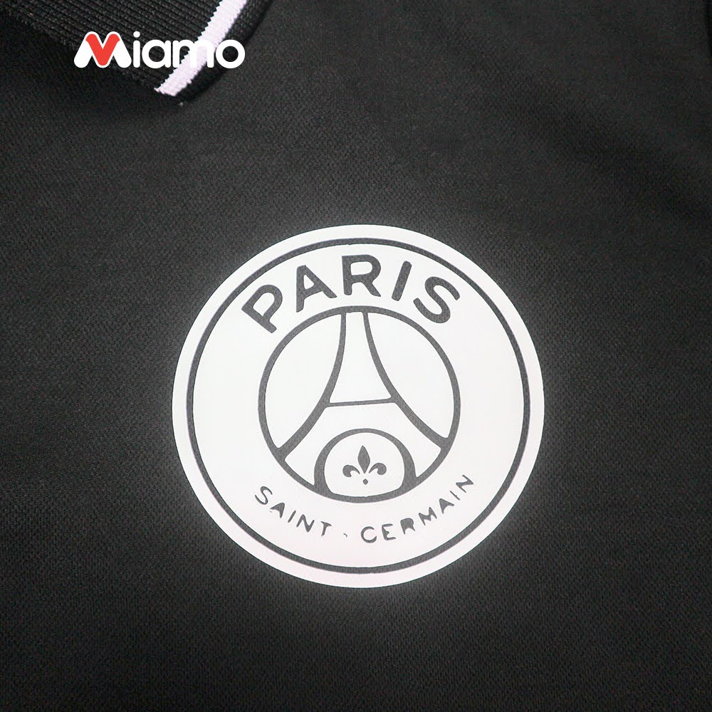 Áo thun polo unisex Miamo câu lạc bộ paris_saint basic phom ôm thoải mái, vải ko nhăn xù dành cho nam nữ MO4