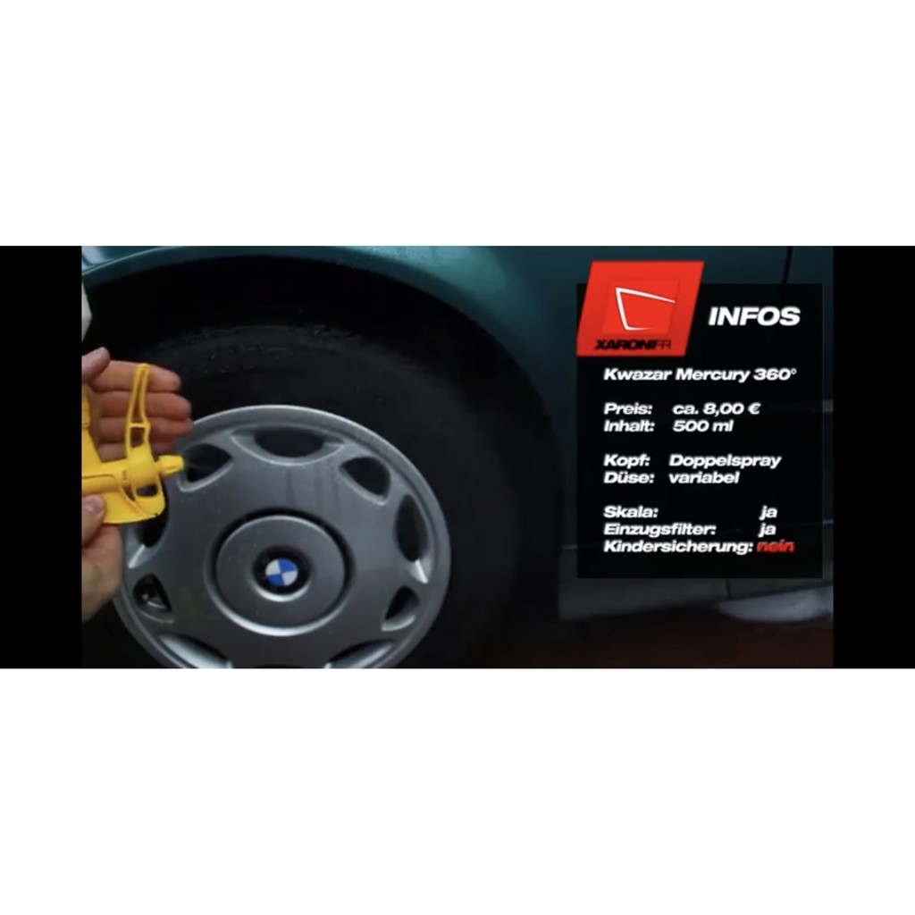 Bình xịt cầm tay 360 độ bơm 2 chiều Kwazar MERCURY SUPER PRO xuất xứ Ba Lan màu vàng