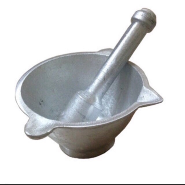 Bộ cối chày gang